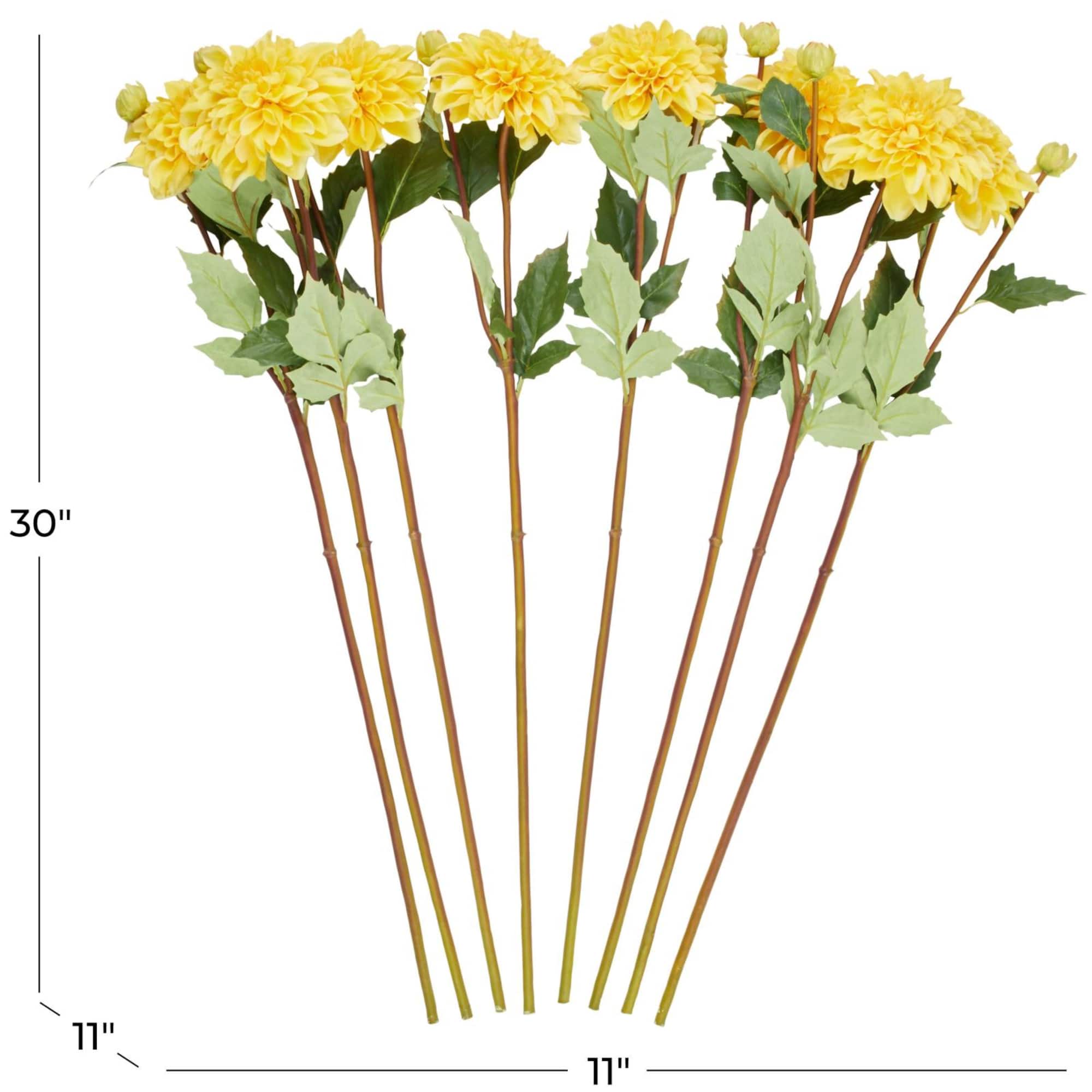 30" Dahlia Artificial Flower Stem